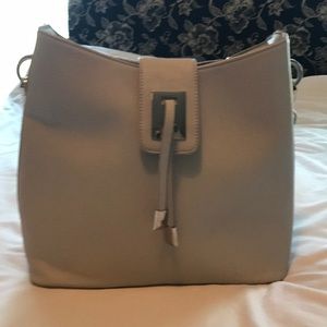 Light gray satchel